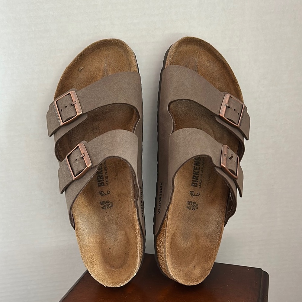 Birkenstock Taupe Double Strap Sandals